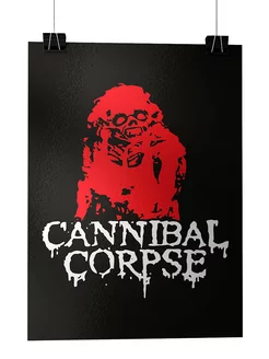 Плакат "Cannibal corpse" A3