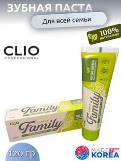 Зубная паста гелевая против кариеса Family Toothpaste, 120гр