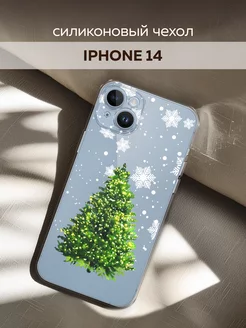 Новогодний чехол на iPhone 14