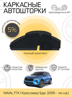 Автошторки эско на Haval F7X 1 Полный комплект