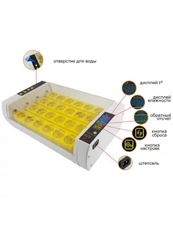 Инкубатор автоматический HHD 24S с овоскопом