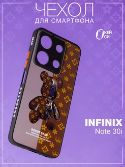 Матовый Чехол на Infinix Note 30I с принтом