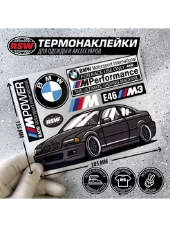 Термонаклейка BMW E46 M Performance