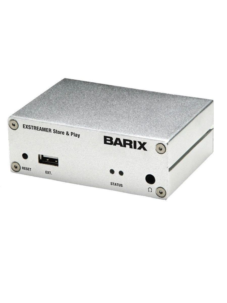 Barix Exstreamer. Barix Exstreamer 100. Прошивка для Barix Exstreamer 100.