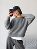 свитер оверсайз вязаный укороченный теплый бренд VIAVITA продавец Продавец № 411444