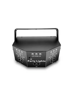 Лазерный проектор Party Light DMX-512 6 лучей