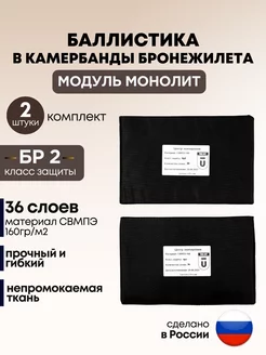 Баллистические пакеты в бока плитника Модуль-Монолит БР2