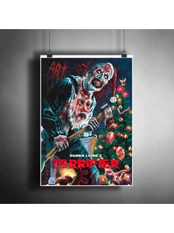 Постер плакат "Фильм ужасов Ужасающий 3 (Terrifier)" А3