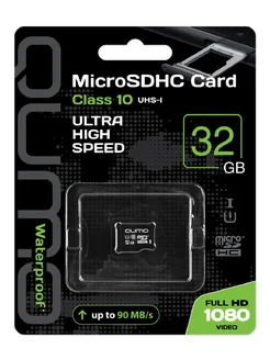 Карта памяти MicroSDHC 32GB Сlass 10 3.0 без адаптера