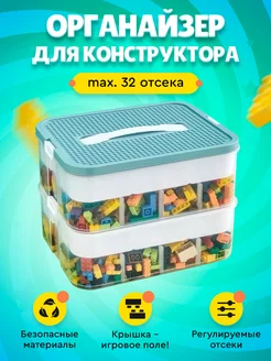 Контейнер для игрушек пластиковый