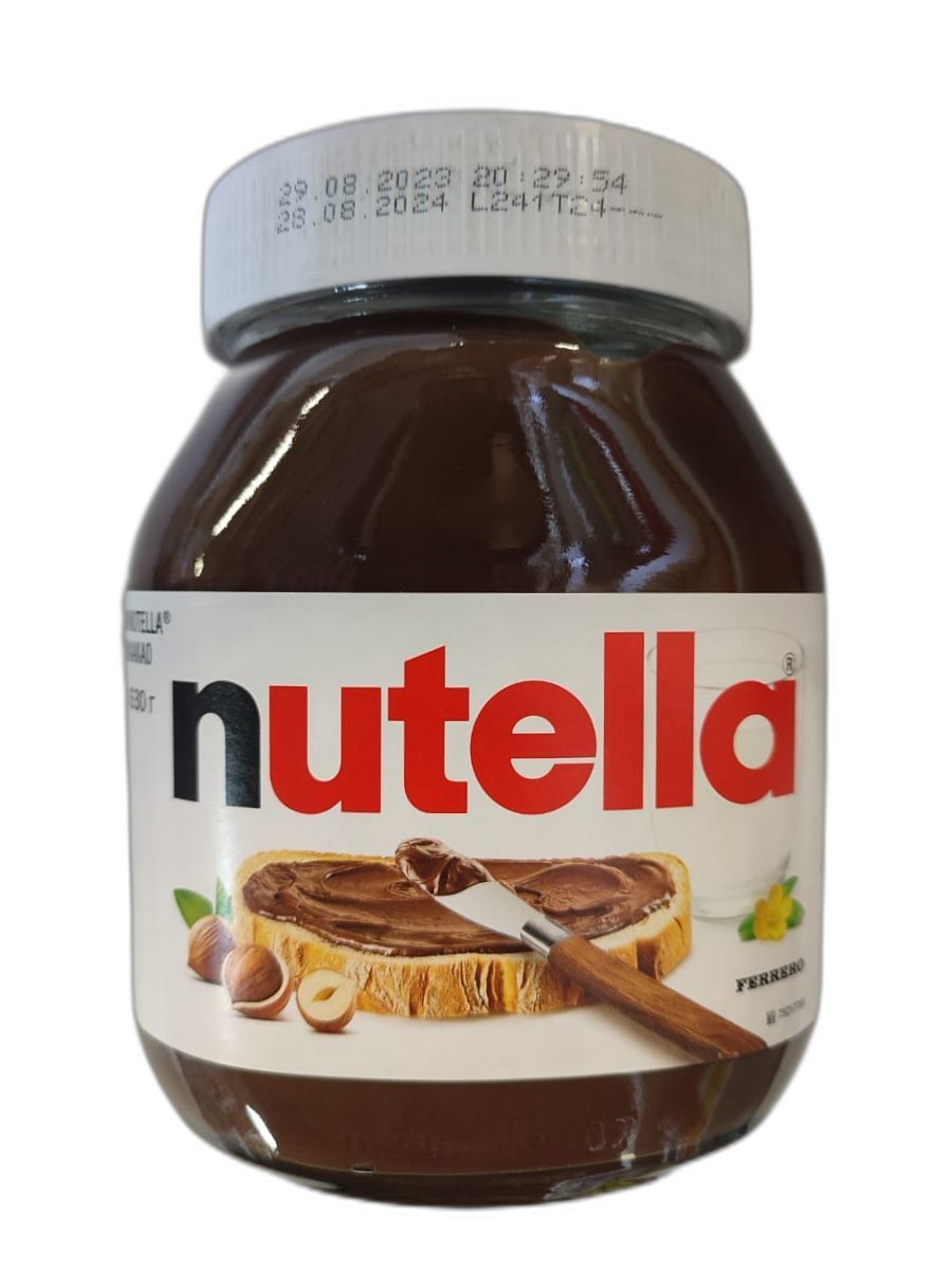 Шоколадно Ореховая паста Nutella