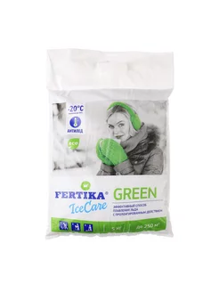 Реагент антигололедный ФЕРТИКА 5кг ICECARE GREEN -20С мешок