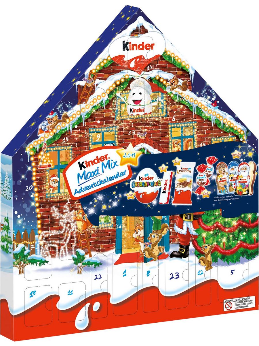 Адвент календарь сладкий милка. Адвент календарь kinder. Advent Calendar Киндер. Киндер макси микс адвент. Kinder Maxi Mix адвент.