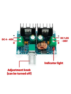 ШИМ регулятор DC-DC понижающий XH-M401