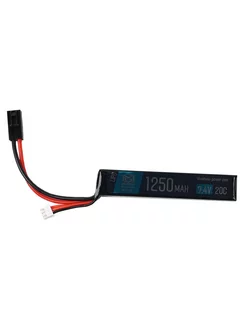 Аккумулятор Li-Po 7.4V 1250mah 20C Stick