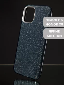 Силиконовый чехол бампер на Huawei Honor X8 4G