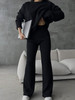 Костюм лапша с брюками трикотажный бренд IDEAL'NO Brend продавец Продавец № 1401659