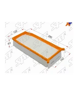 Фильтр воздушный RENAULT Kaptur, Lada Vesta, X-RAY, Duster 1