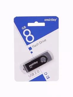 UFD 2.0 Smartbuy 008GB Twist Black