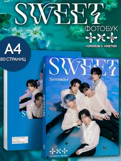 K-pop фотобук TXT Sweet, альбом ТХТ биндер А4, 80 стр