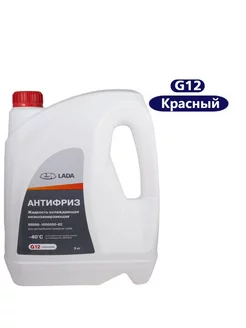 Антифриз красный G12 (-40) 5 кг