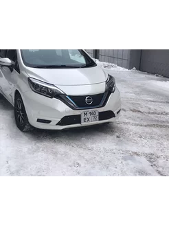 Утеплитель радиатора Nissan Note 2016 -2020 II Рестайлинг