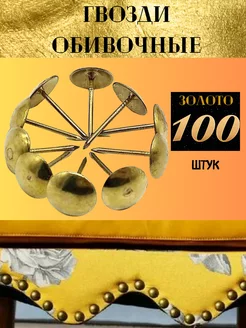 Гвозди обивочные 100шт