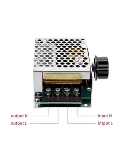 Регулятор мощности (диммер 4000WT) 220v в корпусе