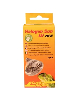 Лампа галогенная Halogen Sun LV 20Вт, 2 шт