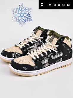 Кроссовки Dunk SB Low данки sb кактус зимние