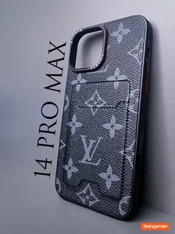 Чехол на iphone 14 pro max с картой Louis Vuitton LV