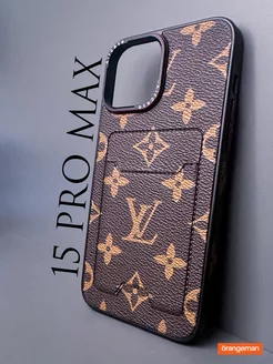 Чехол на iphone 15 pro max с картой Louis Vuitton LV