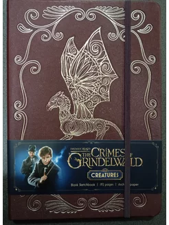 Fantastic Beasts Crimes of Grindelwald Blank Sketchbook