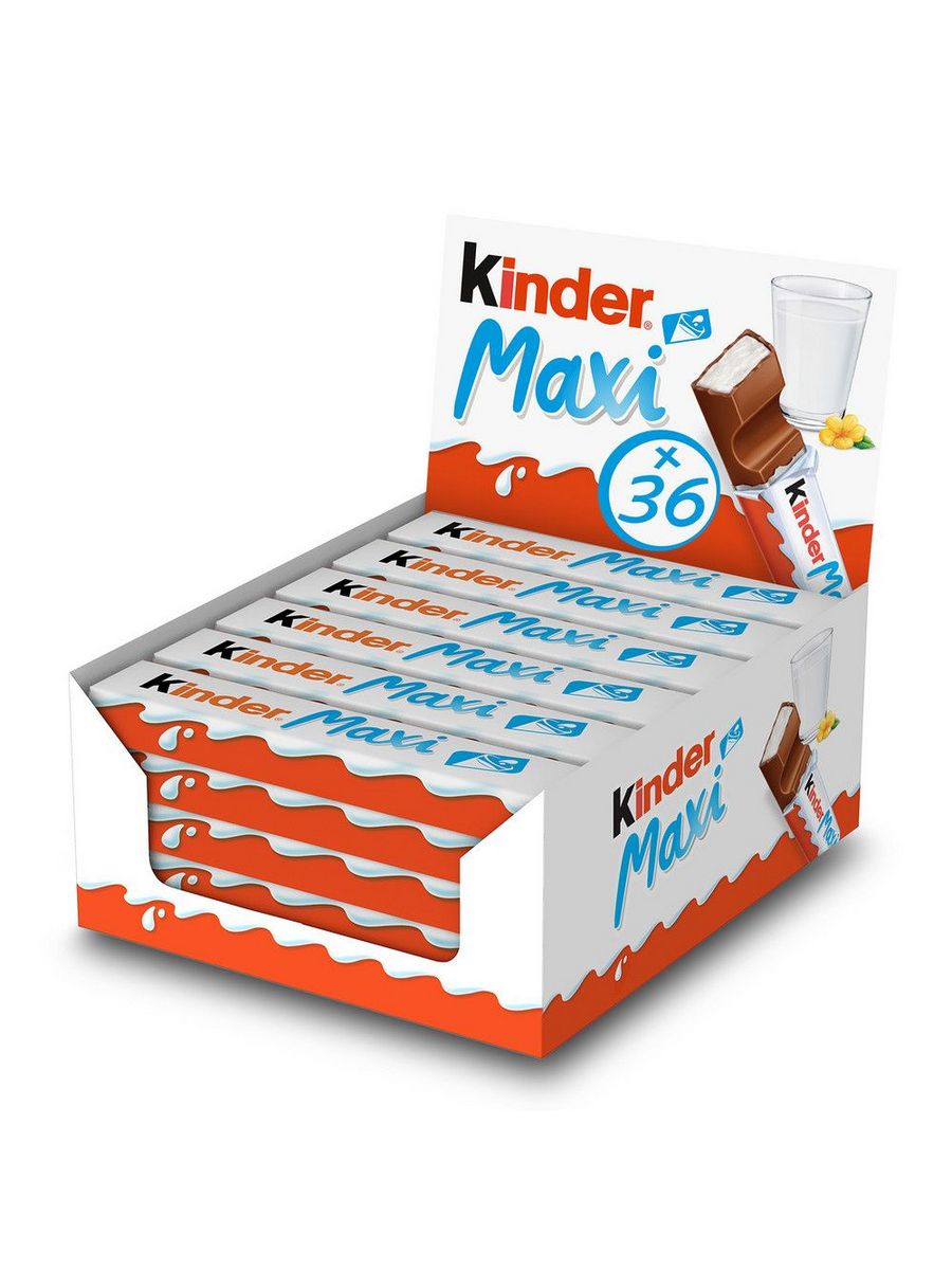 Шоколад kinder Chocolate Maxi молочный