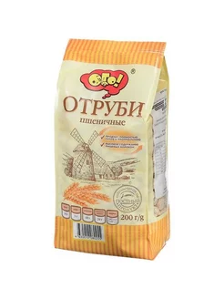 Отруби пшеничные (хрустящие) 2 пакетика по 200 гр