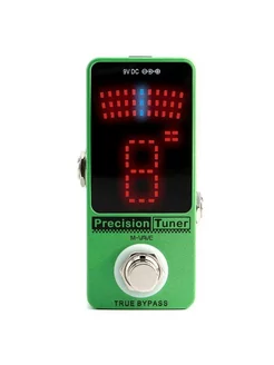 Педаль тьюнер для электрогитары M-VAVE PrecisionTuner