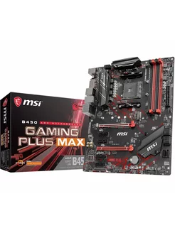 Материнская плата B450 GAMING PLUS MAX DDR4, AM4