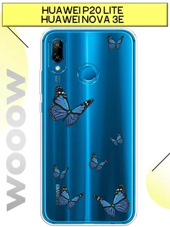 Чехол на P20 lite Nova 3e с принтом