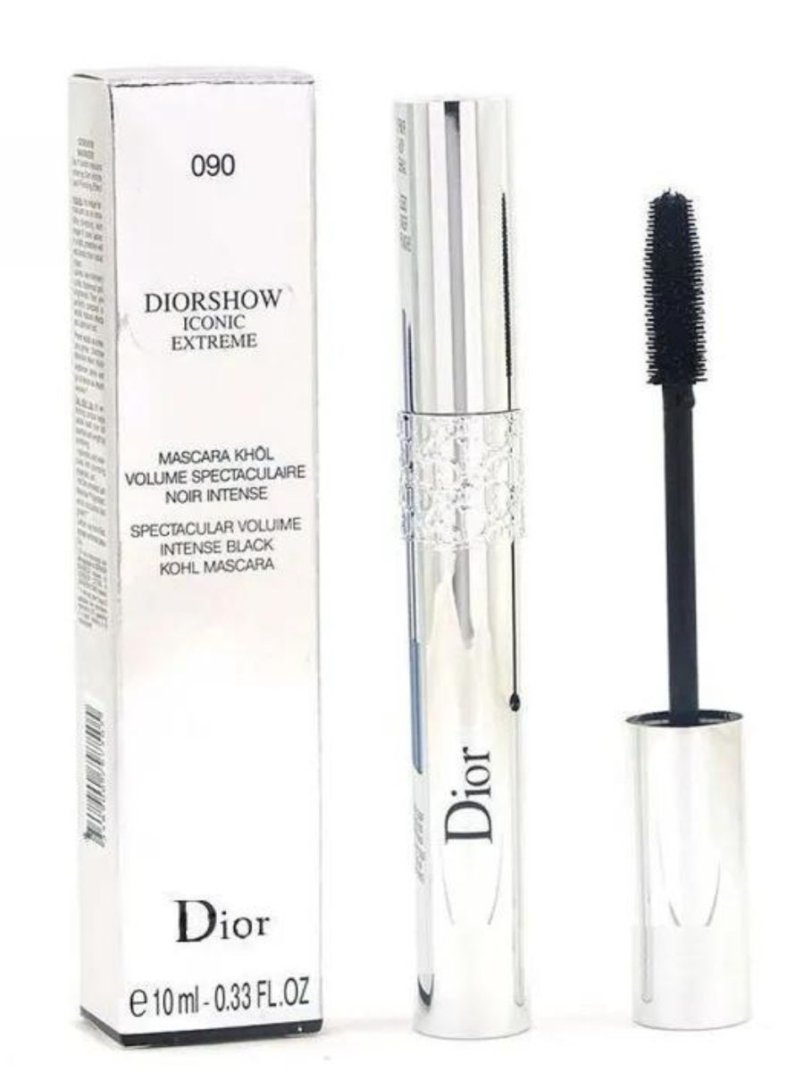 Тушь для ресниц диор. Тушь Dior Diorshow. Diorshow iconic extreme 090. Тушь Diorshow iconic extreme. Dior iconic тушь.