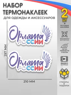 Термонаклейка на одежду "Орлята России"