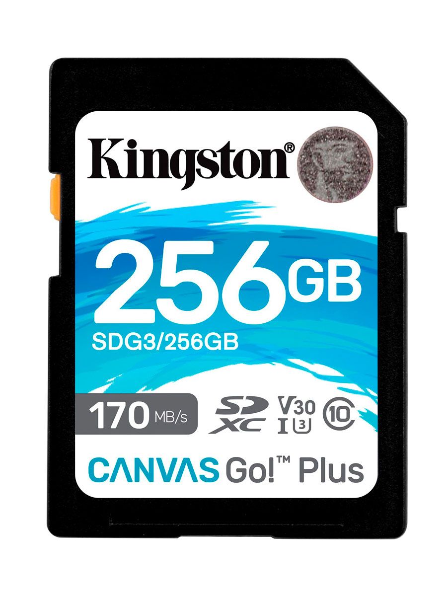 Карта памяти microsdxc uhs i u3 kingston canvas go plus 128 гб 170 мб с