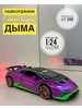 Машинка Lamborghini Ламборджини 21см с имитацией дыма бренд 4kids продавец Продавец № 223405