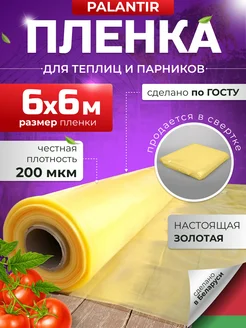 Пленка для теплиц парников многолетняя 200 мкм 6х6