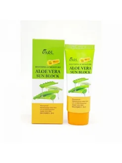 Солнцезащитный крем с экстрактом алоэ Aloe Vera SPF 50