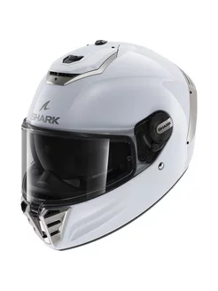 Шлем SPARTAN RS BLANK White Silver Glossy L