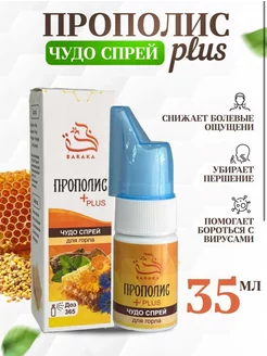 Чудо спрей для горла . ПРОПОЛИС PLUS