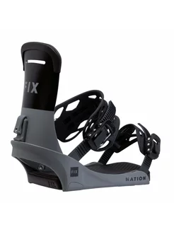 Крепления Men`s Snowboard Bindings National charcoal