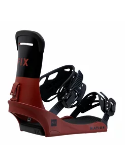 Крепления Men`s Snowboard Bindings National ox blood