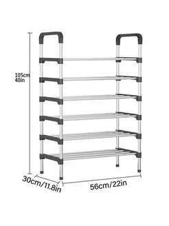 Этажерка для обуви, обувница 6 ярусный