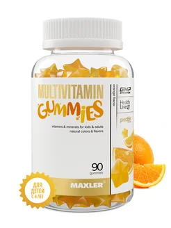 Мультивитамины для детей Multivitamin Gummies 90 шт Апельсин